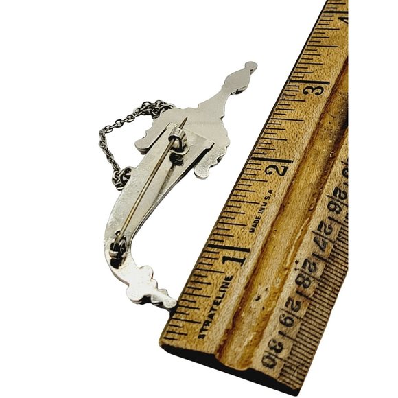 Vintage Older Sword Brooch (A310) - Picture 3 of 3